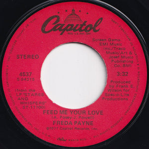 Freda Payne - Stares And Whispers / Feed Me Your Love (7 inch Record / Used)