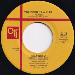 Seawind - Make Up Your Mind / The Devil Is A Liar (7 inch Record / Used)