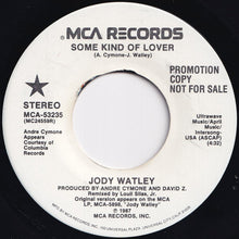 Load image into Gallery viewer, Jody Watley - Some Kind Of Lover / Some Kind Of Lover (7 inch Record / Used)
