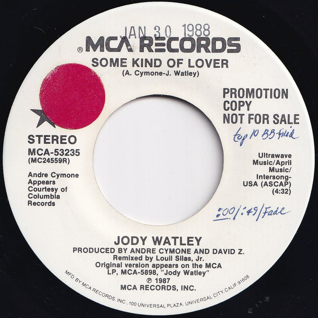 Jody Watley - Some Kind Of Lover / Some Kind Of Lover (7 inch Record / Used)