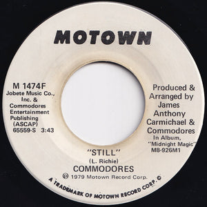 Commodores - Still / Such A Woman (7 inch Record / Used)