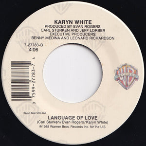 Karyn White - Superwoman (Edit) / Language Of Love (7 inch Record / Used)