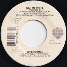 Load image into Gallery viewer, Karyn White - Superwoman (Edit) / Language Of Love (7 inch Record / Used)
