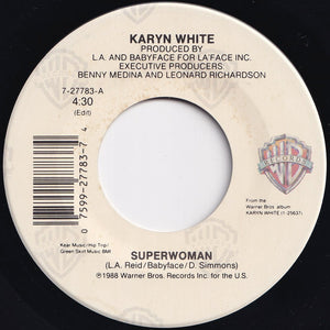 Karyn White - Superwoman (Edit) / Language Of Love (7 inch Record / Used)