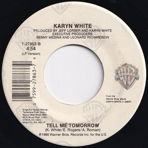 Karyn White - Secret Rendezvous (Edit) / Tell Me Tomorrow (LP Version) (7 inch Record / Used)