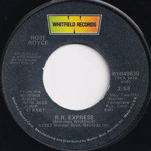 画像をギャラリービューアに読み込む, Rose Royce - R.R. Express / Fight It (7 inch Record / Used)
