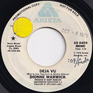 Dionne Warwick - Deja Vu (Stereo) / (Mono) (7 inch Record / Used)