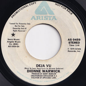 Dionne Warwick - Deja Vu (Stereo) / (Mono) (7 inch Record / Used)