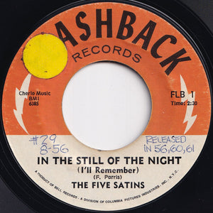 Five Satins - In The Still Of The Night (I'll Remember) / The Jones Girl (7 inch Record / Used)