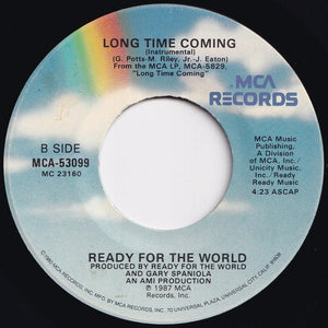 Ready For The World - Long Time Coming / (Instrumental) (7 inch Record / Used)