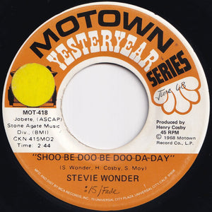 Stevie Wonder - I Was Made To Love Her / Shoo Be Doo Be Doo Da Day (7 inch Record / Used)