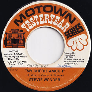 Stevie Wonder - My Cherie Amour / Yester-me, Yester-you, Yester-day (7 inch Record / Used)