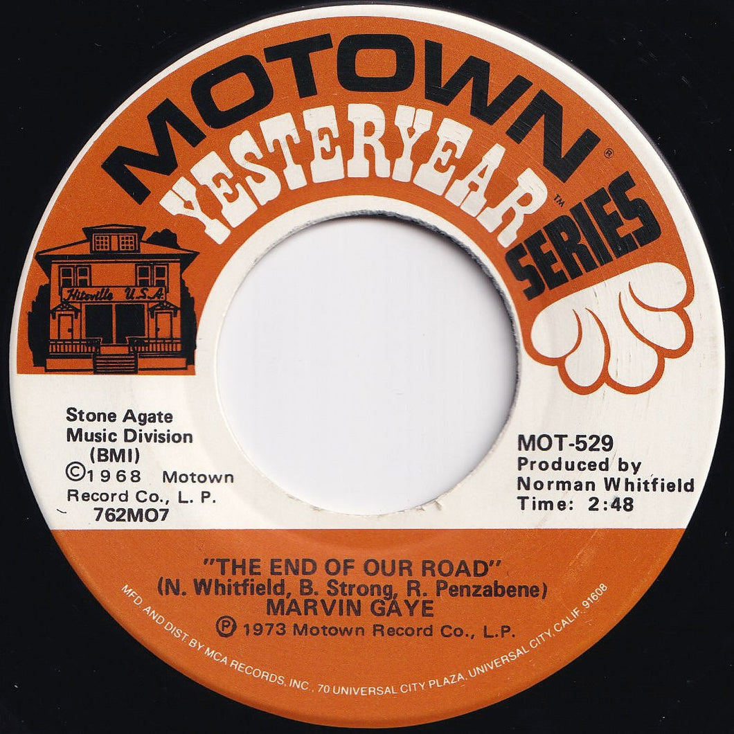 Marvin Gaye - The End Of Our Road / What's Going On (7 inch Record / Used)