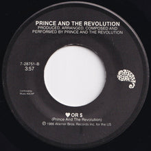 画像をギャラリービューアに読み込む, Prince And The Revolution - Kiss / Love Or Money (7 inch Record / Used)
