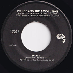 Prince And The Revolution - Kiss / Love Or Money (7 inch Record / Used)