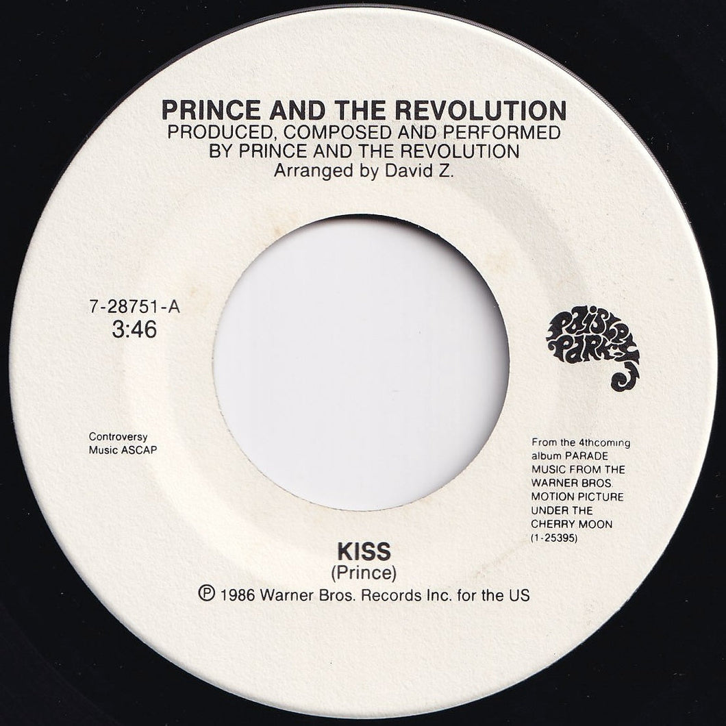 Prince And The Revolution - Kiss / Love Or Money (7 inch Record / Used)