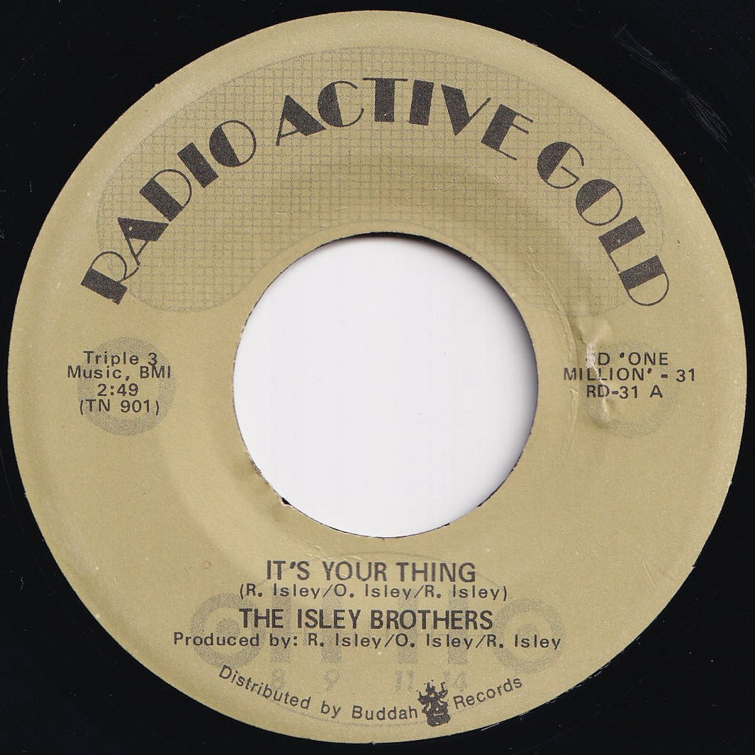 Isley Brothers - It's Your Thing / Don't Give It Away (7 inch Record / Used)