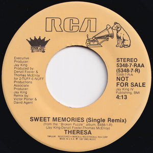 Theresa - Sweet Memories / Sweet Memories (7 inch Record / Used)