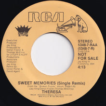 画像をギャラリービューアに読み込む, Theresa - Sweet Memories / Sweet Memories (7 inch Record / Used)
