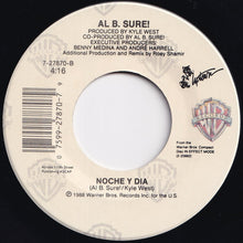 画像をギャラリービューアに読み込む, Al B. Sure! - Off On Your Own (Girl) / Noche Y Dia (7 inch Record / Used)
