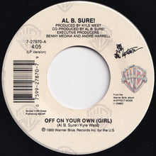 画像をギャラリービューアに読み込む, Al B. Sure! - Off On Your Own (Girl) / Noche Y Dia (7 inch Record / Used)
