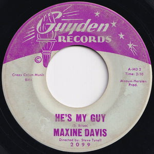 Maxine Davis - I Found A Love / He's My Guy (7 inch Record / Used)