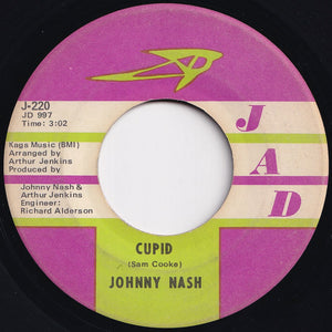 Johnny Nash - Hold Me Tight / Cupid (7 inch Record / Used)