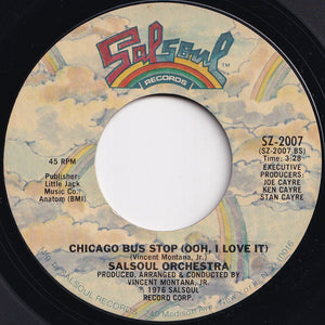 Salsoul Orchestra - You're Just The Right Size / Chicago Bus Stop (Ooh, I Love It) (7 inch Record / Used)