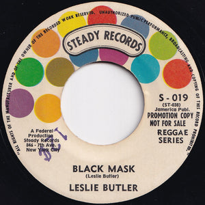 Leslie Butler - Polonaise (A Major) Reggae / Black Mask (7 inch Record / Used)