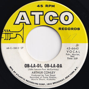 Arthur Conley - Ob-La-Di, Ob-La-Da / Otis Sleep On (7 inch Record / Used)