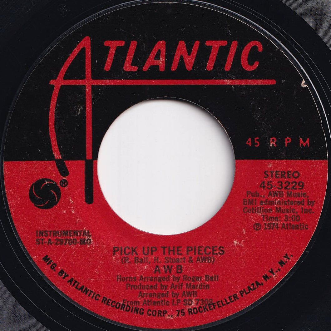 Average White Band - Pick Up The Pieces / Work To Do (7 inch Record / Used)