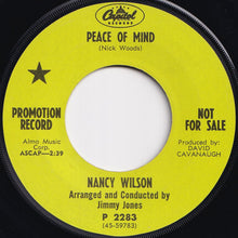 Load image into Gallery viewer, Nancy Wilson - Peace Of Mind / This Bitter Earth (7 inch Record / Used)
