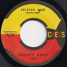 画像をギャラリービューアに読み込む, Jackie Ross - Selfish One / Everything But Love (7 inch Record / Used)
