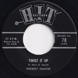 Betty Scott / Herbert Hunter - My Whole World Is Falling Down / Twist It Up (7 inch Record / Used)