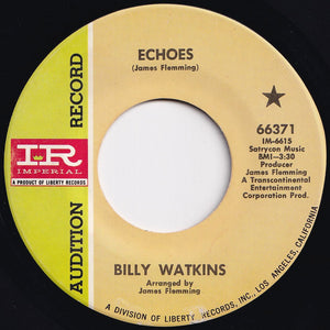 Billy Watkins - Echoes / Somebody's Love (7 inch Record / Used)