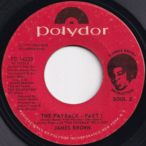 James Brown - The Payback (Part 1) / (Part 2) (7 inch Record / Used)