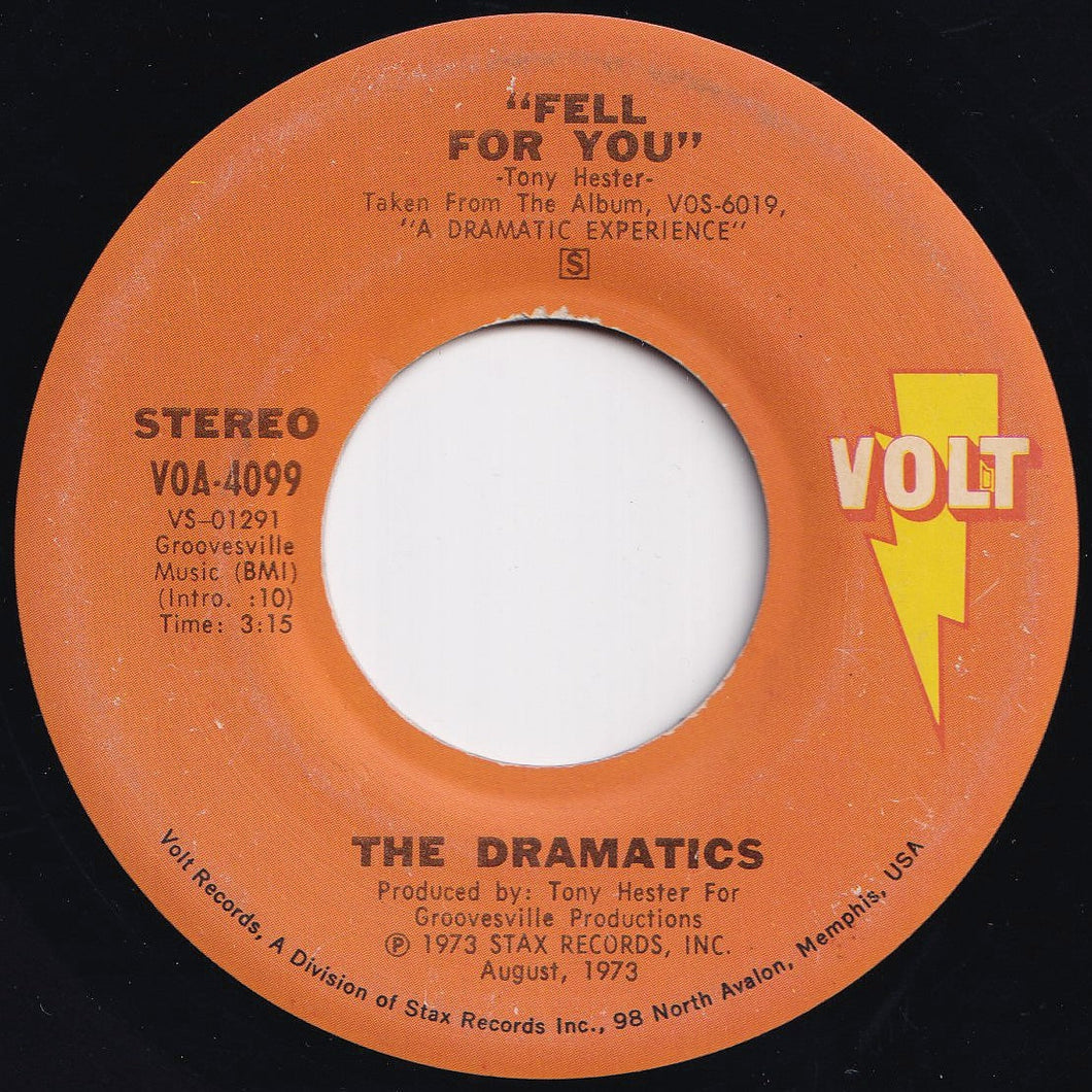 Dramatics - Fell For You / Now You Got Me Loving You (7 inch Record / Used)