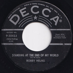 Bobby Helms - My Special Angel / Standing At The End Of My World (7 inch Record / Used)