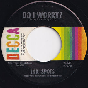 Ink Spots - Java Jive / Do I Worry? (7 inch Record / Used)