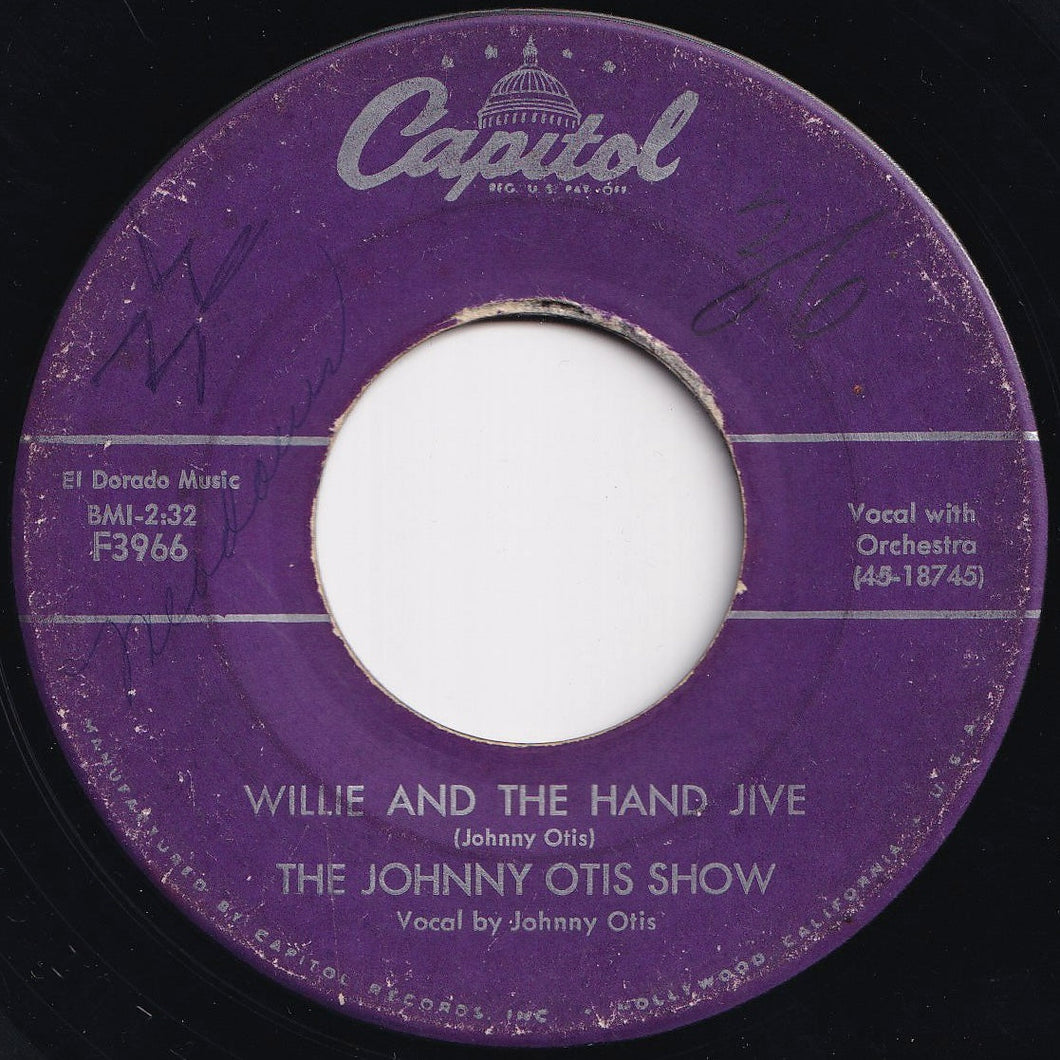 Johnny Otis Show - Willie And The Hand Jive / Ring-A-Ling (7 inch Record / Used)