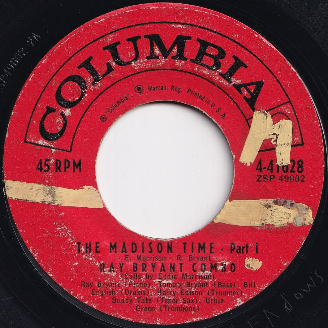 Ray Bryant Combo - The Madison Time (Part 1) / (Part 2) (7 inch Record / Used)