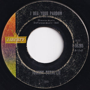 Johnny Burnette - You're Sixteen / I Beg Your Pardon (7 inch Record / Used)