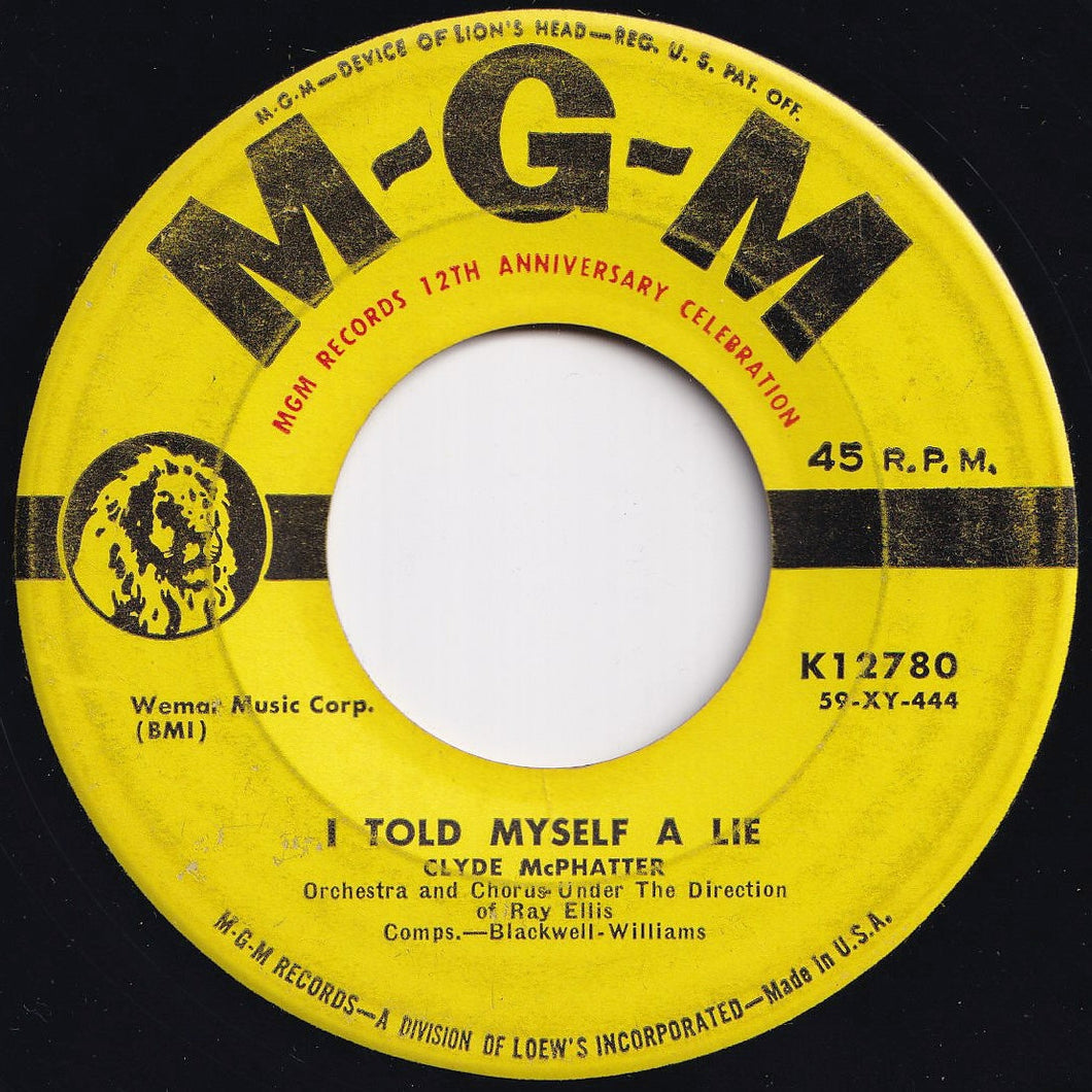 Clyde McPhatter - I Told Myself A Lie / (I'm Afraid) The Masquerade Is Over (7 inch Record / Used)