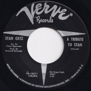 Stan Getz - My Own True Love / A Tribute To Stan (7 inch Record / Used)