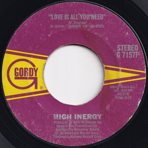 High Inergy - Love Is All You Need / Some Kinda Magic (7 inch Record / Used)