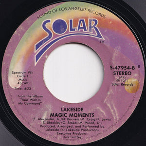 Lakeside - I Want To Hold Your Hand / Magic Moments (7 inch Record / Used)