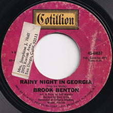 Load image into Gallery viewer, Brook Benton - Rainy Night In Georgia / Where Do I Go From Here (7 inch Record / Used)
