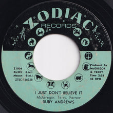 Load image into Gallery viewer, Ruby Andrews - Casonova (Your Playing Days Are Over) / I Just Don&#39;t Believe It (7 inch Record / Used)
