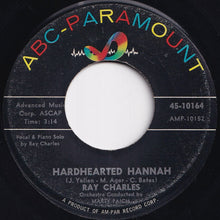 Load image into Gallery viewer, Ray Charles - Ruby / Hardhearted Hannah (7 inch Record / Used)
