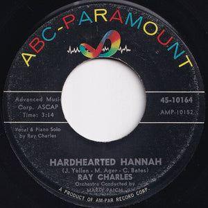 Ray Charles - Ruby / Hardhearted Hannah (7 inch Record / Used)